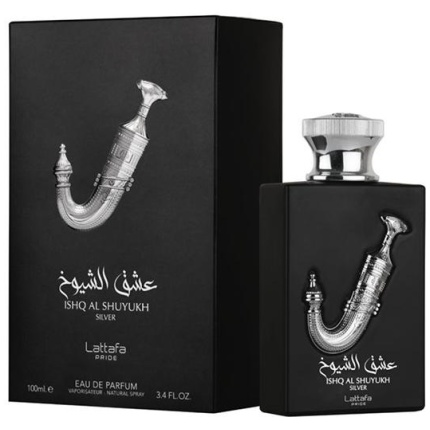 Ishq Al Shuyukh Silver by Lattafa - Parfum Arabesc Original Dubai inspirat din 1 Million Lucky P.R.