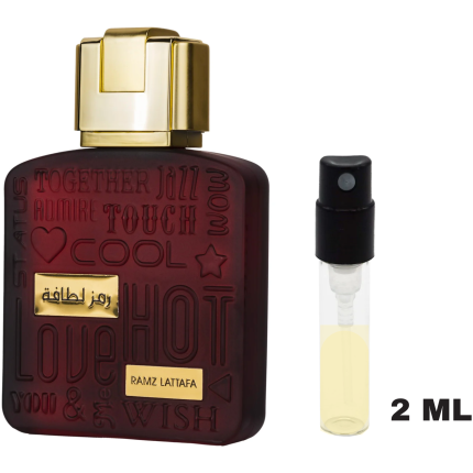 Mostra 2ml parfum Lattafa Ramz Gold