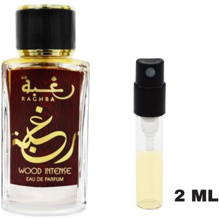 Mostra 2ml parfum Lattafa Raghba Wood Intense